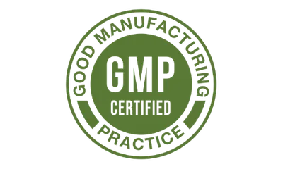 ViriFlow GMP manufacturing badge